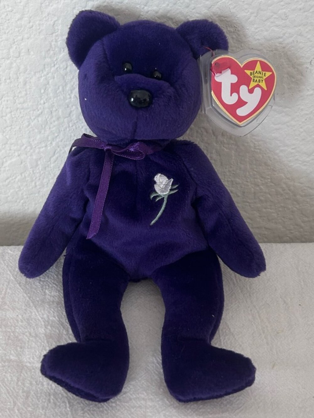 Vintage Princess Diana Beanie Baby Bear 1997 with tag Excellent Condition